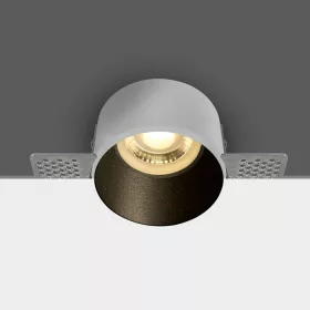 10105tr / b fekete trimless gu10 50w sötét fény