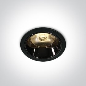  10106dc / b / w Fekete LED 6W WW IP20 36deg 350mA sötét fény