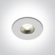 10106pf / w Tűz névleges LED 6W WW IP65 350mA gyűrű nélkül