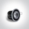 10106pf / w Tűz névleges LED 6W WW IP65 350mA gyűrű nélkül