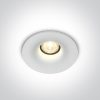 10107db / w fehér LED 7W WW 36DEG IP54 700MA sötét fény