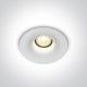 10107db / w fehér LED 7W WW 36DEG IP54 700MA sötét fény