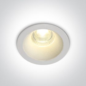   10107DC / W / W fehér LED 7W WW IP20 50deg 230V sötét fény