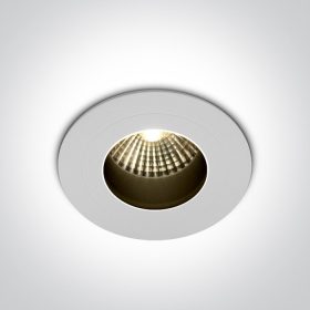   10107H / W / C fehér COB LED 7W CW Sötét Light 36DEG IP65 700MA