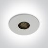 10107HC / W / W fehér COB LED 7W WW Honeycomb 36DEG IP54 700MA Sötét Light
