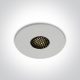 10107HC / W / W fehér COB LED 7W WW Honeycomb 36DEG IP54 700MA Sötét Light