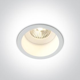   10107WD / W / W / W fehér COB LED 7W WW Sötét Light 36DEG IP54 700MA