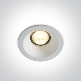   10107wp / w / w fehér LED 7W WW 38DEG IP44 700MA sötét fény