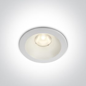   10108D / W / W fehér LED 8W WW 36DEG IP20 230V sötét fény
