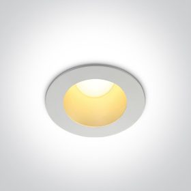   10108ED / W / BS / W White LED 8W WW IP20 230V Sötét világos sárgaréz reflektor