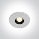 10108H / W / W fehér cob LED 8W CW WW 36DEG IP54 230V sötét fény