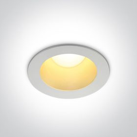  10112ED / W / BS / W WHITE LED 12W WW IP20 230V sötét fényű sárgaréz reflektor
