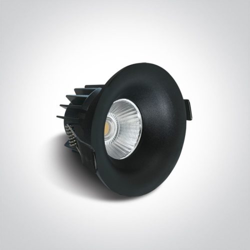 10112R / B / W Fekete COB LED 12W WW 700MA 50DEG Sötét Light