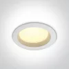 10118B / W / W fehér LED 18W IP54 WW 100-240V