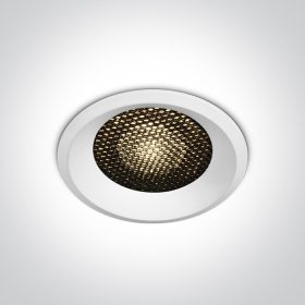   10118DH / W / W fehér LED 18W WW IP20 36DEG 500MA Sötét Light Honeycomb