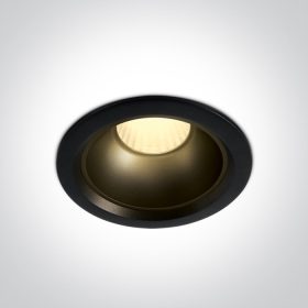   10120Z / B / W Fekete LED 20W WW IP20 45DEG 230V sötét fény