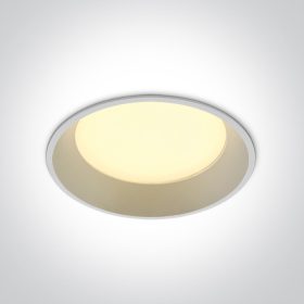 10122D / W / C fehér LED 22W CW IP20 230V sötét fény