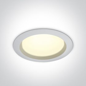 10125B / W / C fehér LED 25W IP54 CW + Driver 100-240V