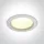 10125B / W / C fehér LED 25W IP54 CW + Driver 100-240V