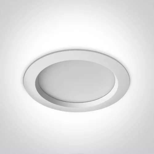 10125B / W / C fehér LED 25W IP54 CW + Driver 100-240V