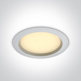 10125B / W / W fehér LED 25W IP54 WW + vezető 100-240V