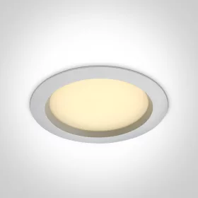 10125B / W / W fehér LED 25W IP54 WW + vezető 100-240V