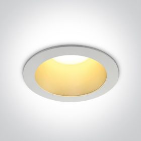   10130ED / W / BS / W WHITE LED 30W WW IP20 230V sötét világos sárgaréz reflektor