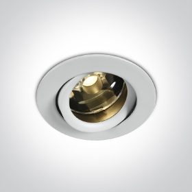   11102db / w / w fehér COB LED 2W WW 700MA 3DEG IP20 szabályozható állítható