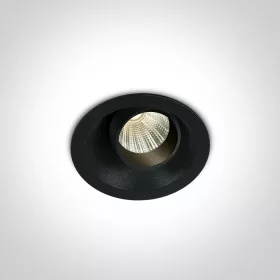   11103k / b / w fekete cob vezette 3w ww 30deg 350mA sötét fény