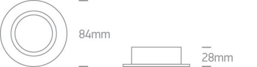 11105A1 / B fekete állítható GU10 50W