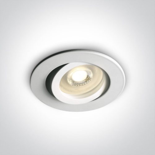 11105A1 / W fehér állítható GU10 50W