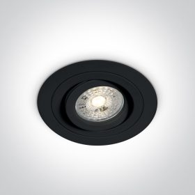 11105ABGL / B fekete GU10 50W levél rugók