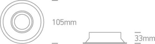 11105CDG / W WHITE GU10 50W