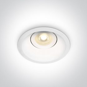 11105dt / w fehér gu10 50w sötét fény állítható
