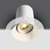 11105F / W Fehér Trimless Fire Rated Gu10 10W Sötét Light