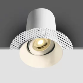 11105F / W Fehér Trimless Fire Rated Gu10 10W Sötét Light