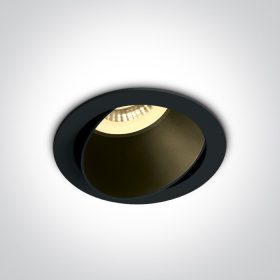   11105m / b / b fekete gu10 10W fekete fényvisszaverő sötét fény állítható