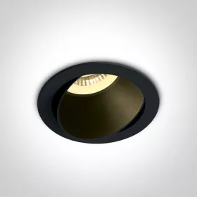   11105m / b / b fekete gu10 10W fekete fényvisszaverő sötét fény állítható