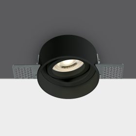 11105tr / b fekete gu10 50W Trimless