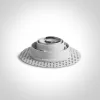 11105UTR / W White MR16 GU10 50W Trimless Sötét Light