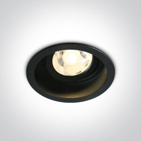   11106db / b / w Fekete LED 6W WW 4DEG 500MA állítható sötét fény
