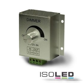 LED fényeroszabályozó, 1csatorna, 12-24V/DC, 8A