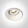 11109FA / W fehér tűz névleges GU10 50W Sötét Light IP20