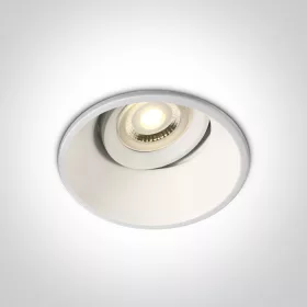   11109FA / W fehér tűz névleges GU10 50W Sötét Light IP20