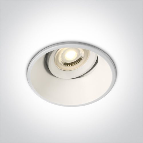 11109FA / W fehér tűz névleges GU10 50W Sötét Light IP20