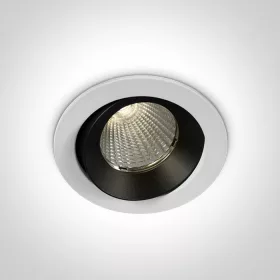   11112p / w / w fehér cob vezette 12w ww 40deg 700mA IP65 sötét fény
