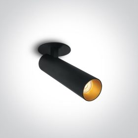   11112R / B / W Fekete COB LED 12W WW 36DEG IP20 350mA állítható sötét fény