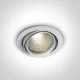 11120b / w / c fehér COB LED 20W CW 36D IP20 230V