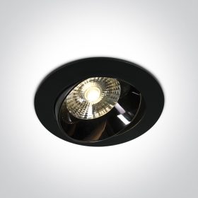   11120E / B / W Fekete LED 20W WW IP20 30DEG 230V sötét fény