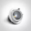 11120F / W / W fehér COB LED 20W WW 36D IP20 230V